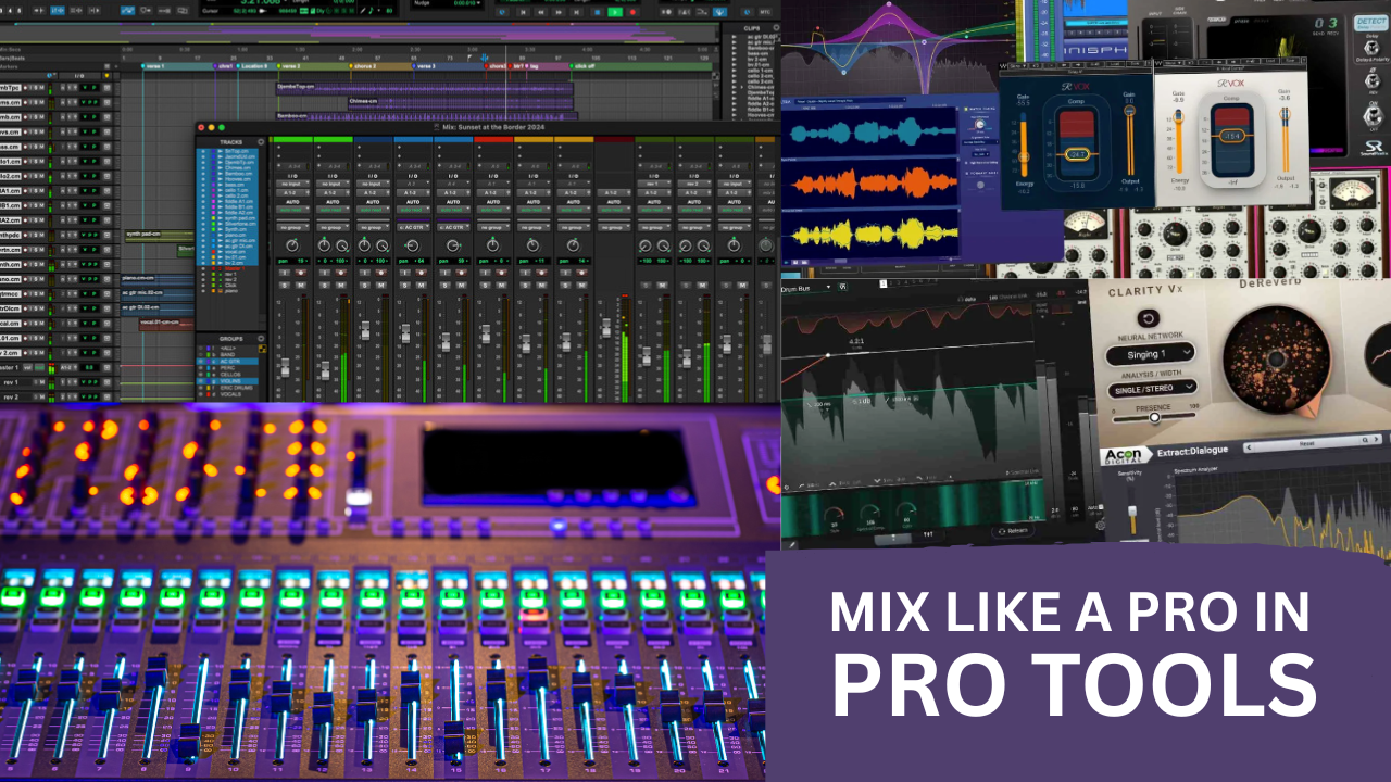 Mix Like a Pro in Pro Tools